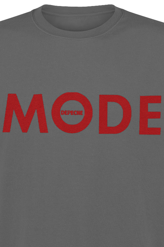 T-Shirt Manches courtes  de Depeche Mode - Red Logo - S à 4XL - pour Homme - anthracite - Depeche Mode - View 2