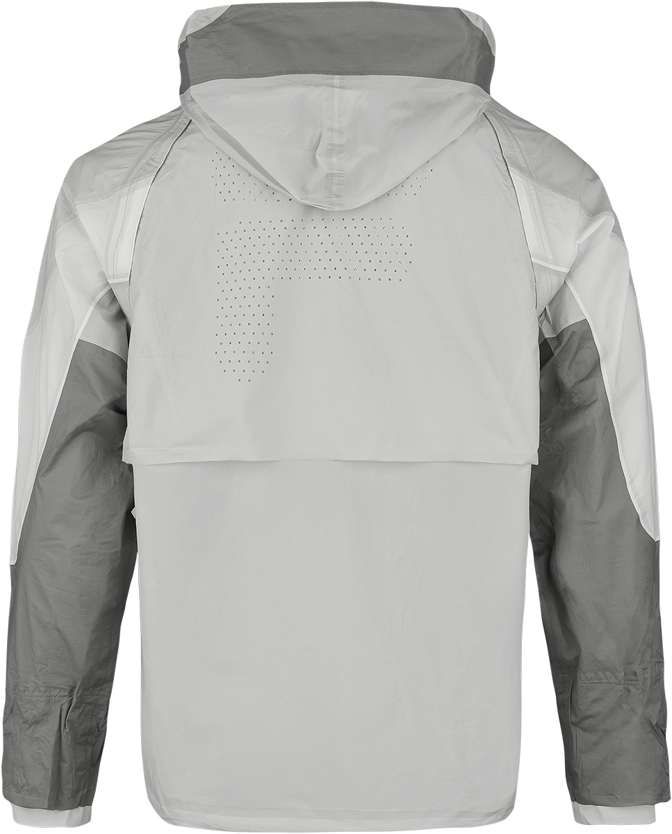Coupe-vent  de Fila - COUPE-VENT TRANSFORMABLE S4 - S - pour Unisexe - blanc cassé/gris - Fila - View 2