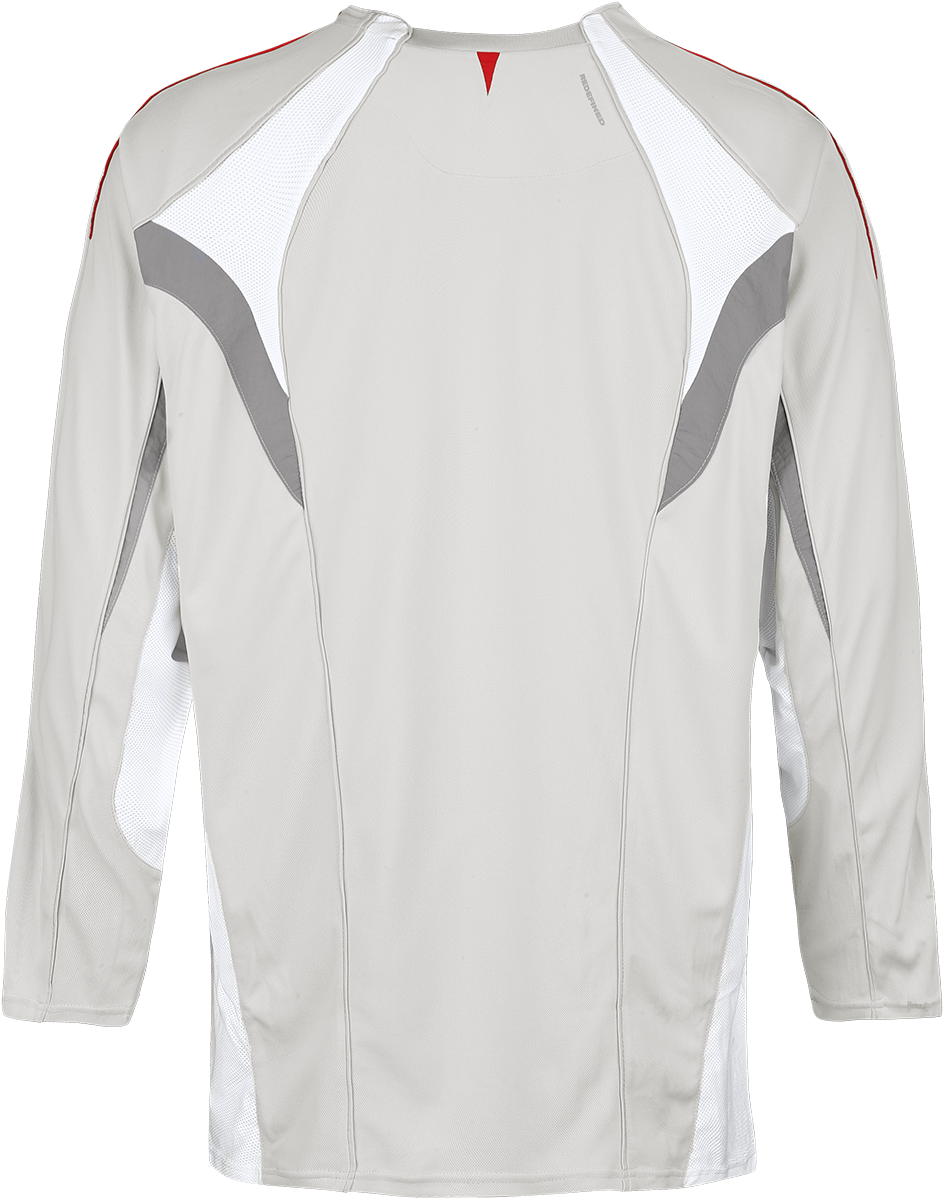 T-shirt manches longues  de Fila - S1 Manches Longues - S à L - pour Unisexe - blanc cassé/gris - Fila - View 2