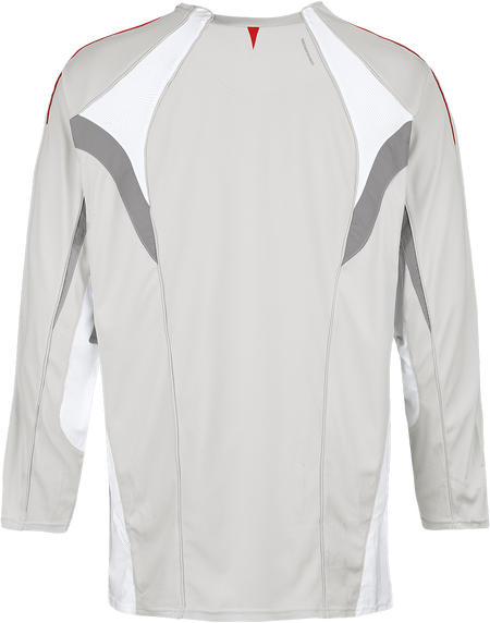 T-shirt manches longues  de Fila - S1 Manches Longues - S à L - pour Unisexe - blanc cassé/gris - Fila - View 2