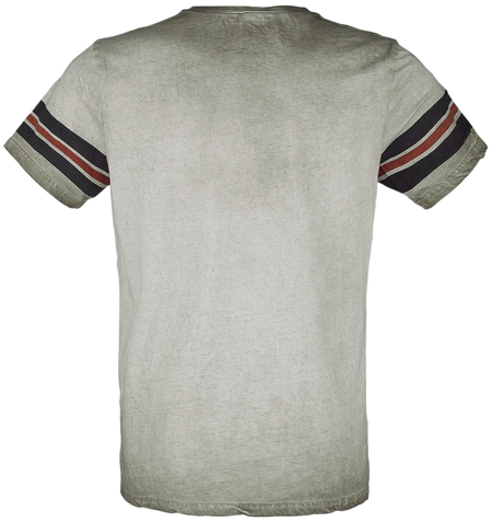 T-Shirt Manches courtes Rockabilly de GoodYear - T-Shirt Homme Confortable - S à 3XL - pour Homme - olive - Goodyear - View 2