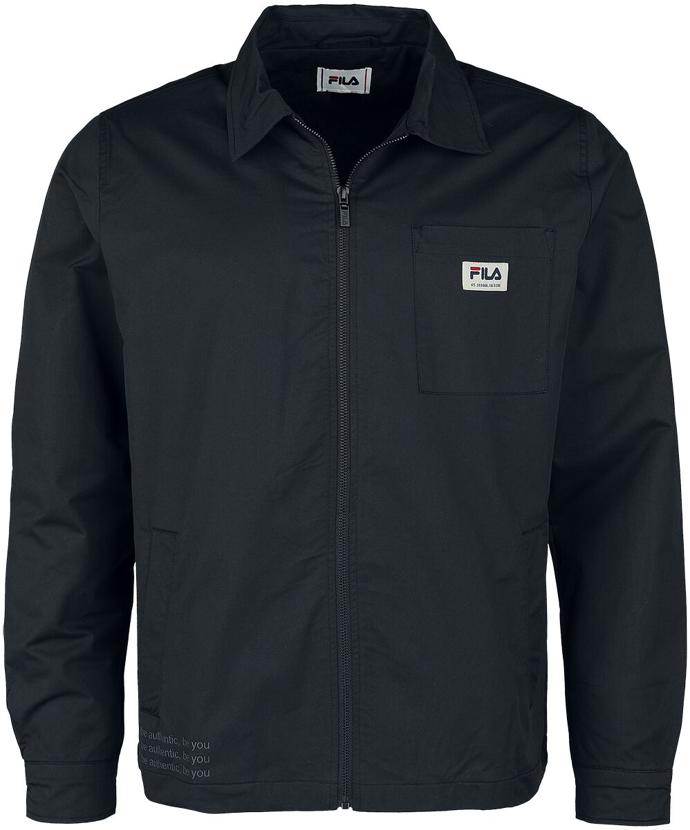 Veste mi-saison  de Fila - Veste Coach TERMOLI - S à M - pour Homme - noir - Fila