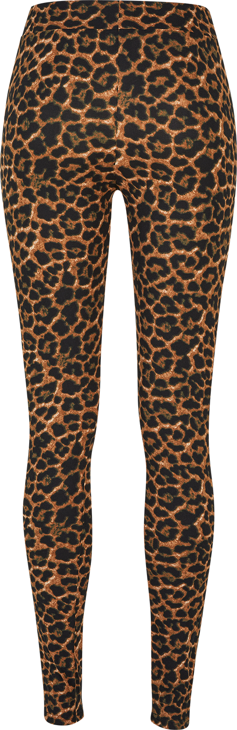 Legging  de Urban Classics - Leggings Darkleo - XS à 4XL - pour Femme - marron - Urban Classics - View 2