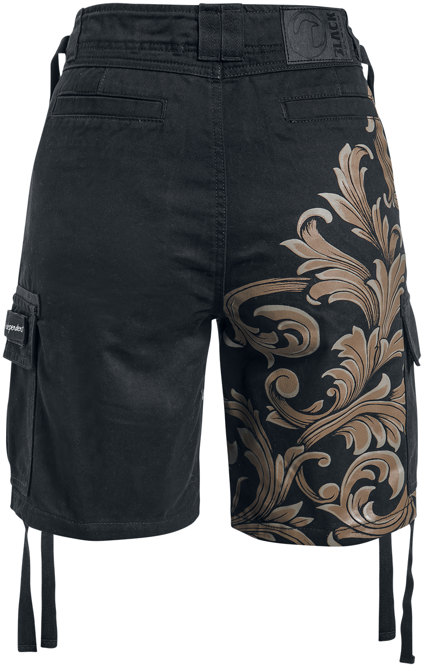 Short  de Black Premium by EMP - Short avec motifs - 28 à 32 - pour Femme - noir - Black Premium by EMP - View 2