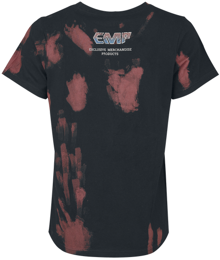 T-Shirt Manches courtes  de Collection EMP Stage - T-shirt imprimé EMP vintage - L à XXL - pour Femme - noir - Collection EMP Stage - View 2