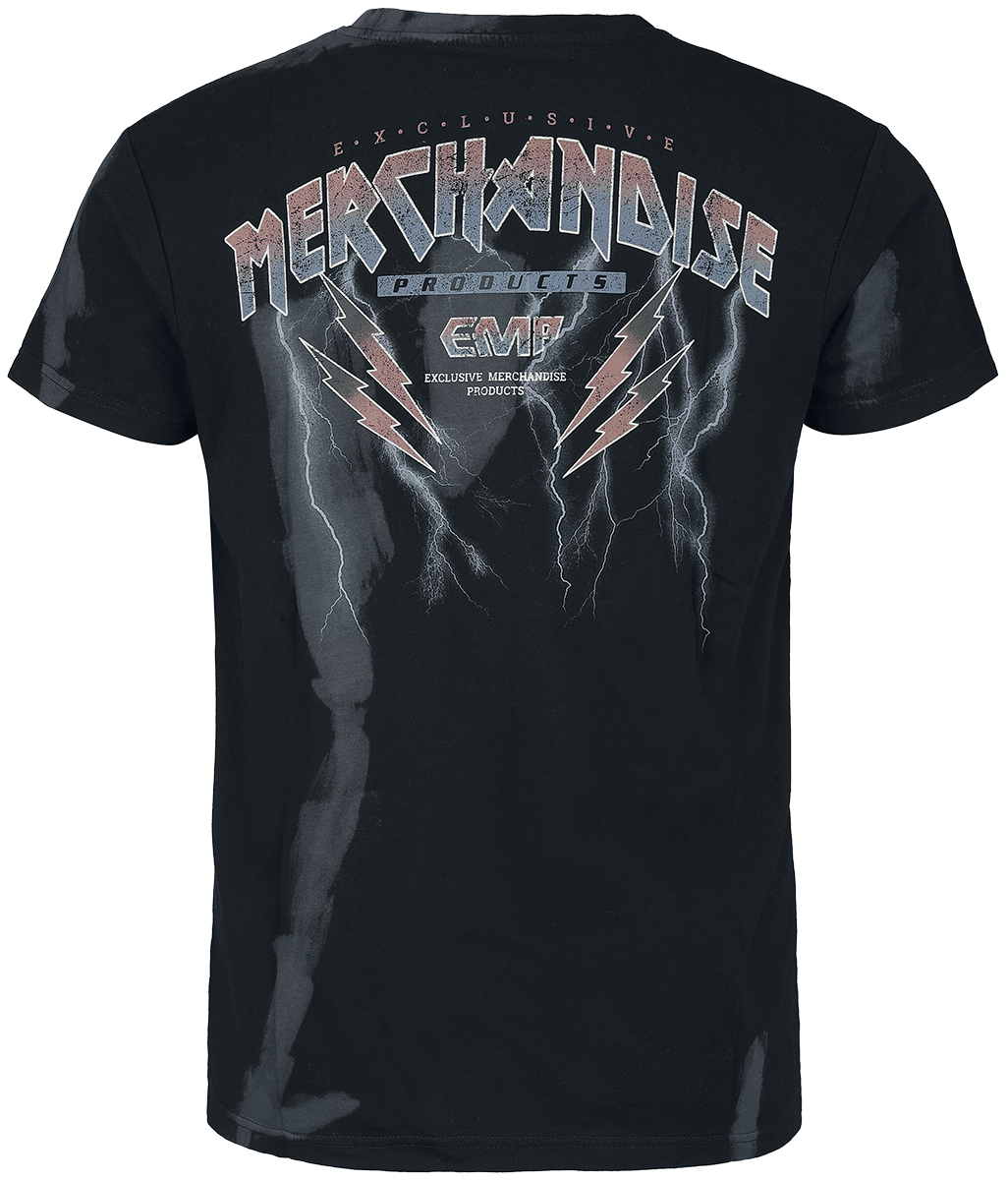 T-Shirt Manches courtes  de Collection EMP Stage - T-shirt imprimé EMP vintage - S à M - pour Homme - noir - Collection EMP Stage - View 2