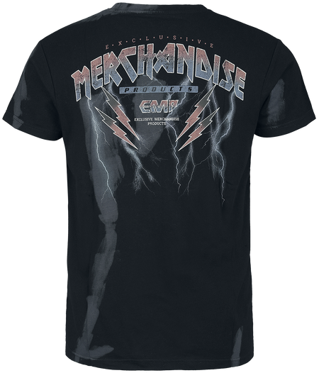 T-Shirt Manches courtes  de Collection EMP Stage - T-shirt imprimé EMP vintage - S à M - pour Homme - noir - Collection EMP Stage - View 2