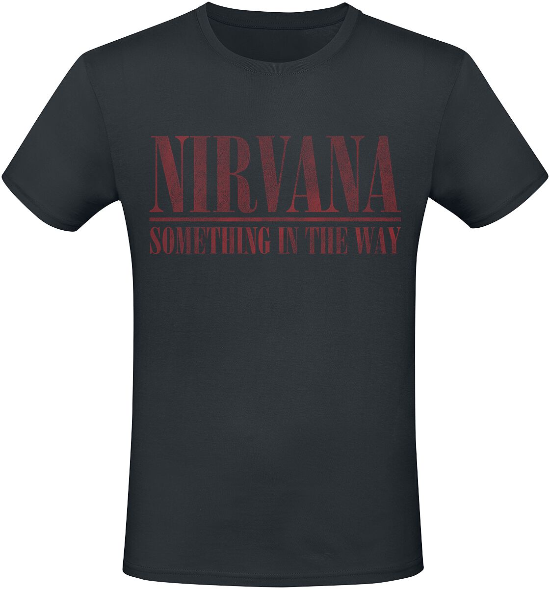 T-Shirt Manches courtes  de Nirvana - Something In The Way - S à 4XL - pour Homme - noir - Nirvana