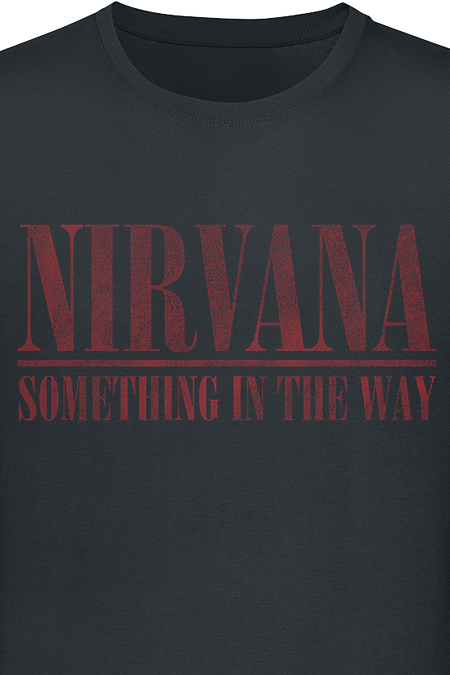 T-Shirt Manches courtes  de Nirvana - Something In The Way - S à 4XL - pour Homme - noir - Nirvana - View 2