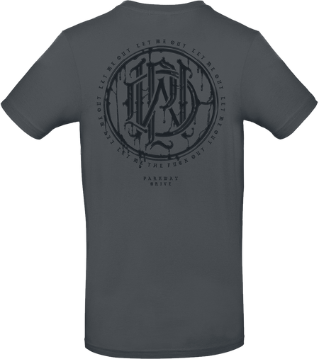 T-Shirt Manches courtes  de Parkway Drive - Glitch - S à XXL - pour Homme - anthracite - Parkway Drive - View 2