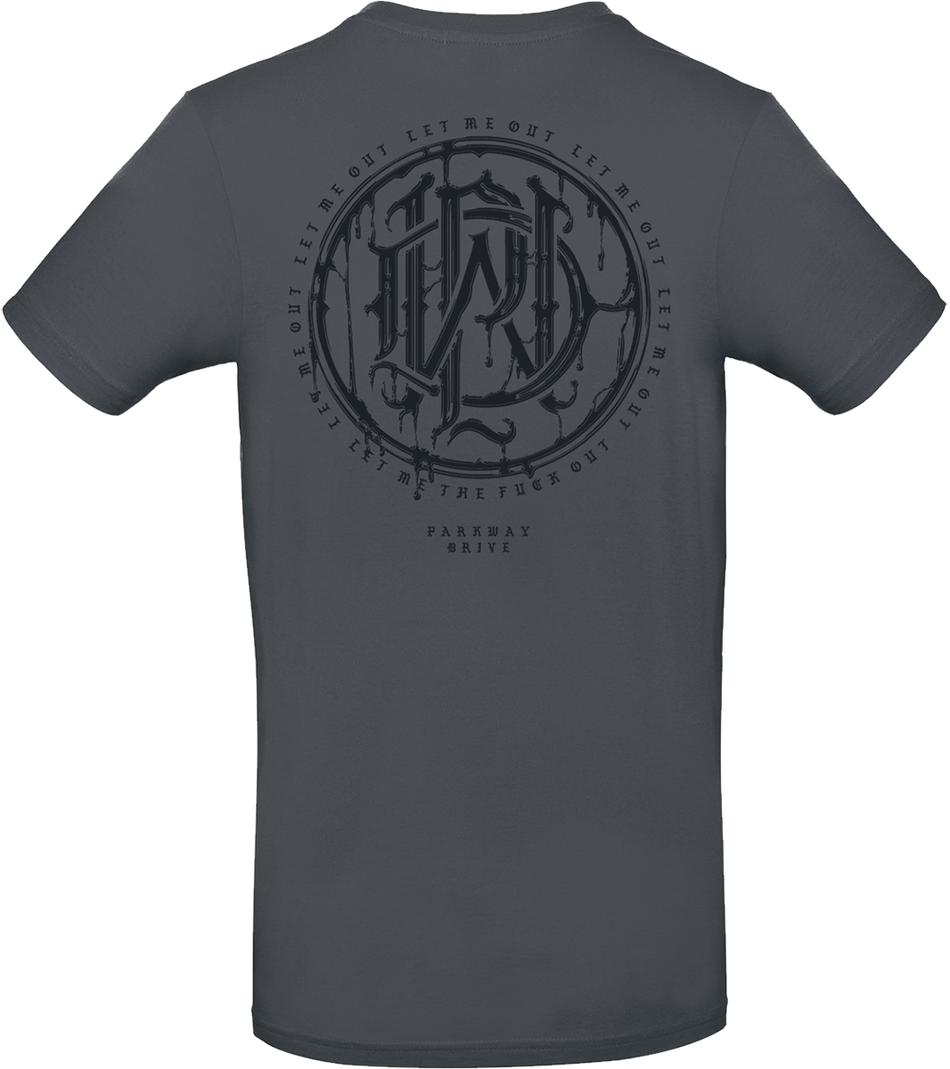 T-Shirt Manches courtes  de Parkway Drive - Glitch - S à XXL - pour Homme - anthracite - Parkway Drive - View 2