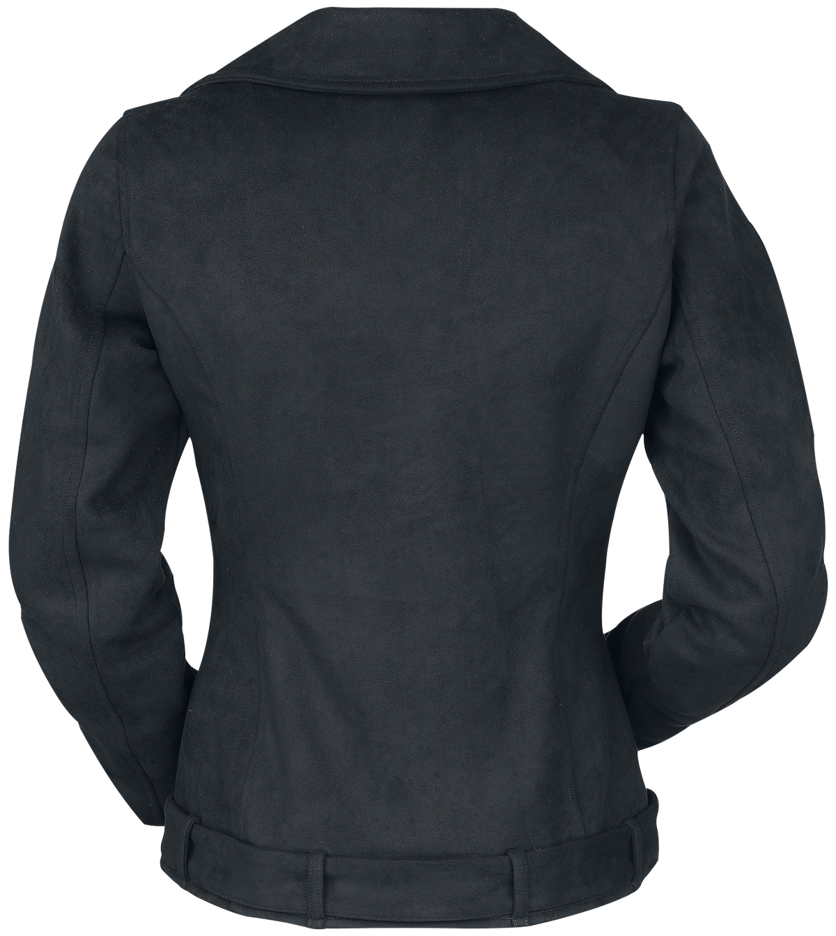 Veste en imitation cuir  de Black Premium by EMP - Veste en faux daim - S à L - pour Femme - noir - Black Premium by EMP - View 2