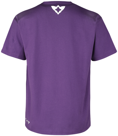 T-Shirt Manches courtes Gaming de League of Legends - Arcane - Star Guardian - Akali - M - pour Homme - blanc/violet - League Of Legends - View 2