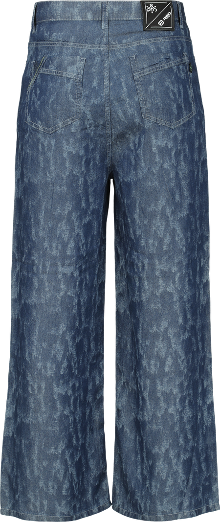 Pantalon en toile  de RED by EMP - Collection EMP Street Crafted Design - Pantalon Évasé - W27L30 à W31L32 - pour Femme - bleu - RED by EMP - View 2