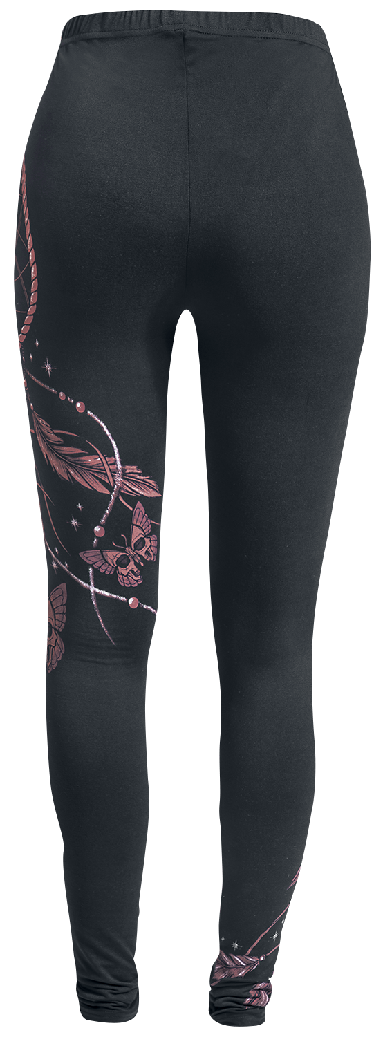 Legging  de Full Volume by EMP - Leggings imprimé attrape-rêve - XS à 5XL - pour Femme - noir - Full Volume by EMP - View 2