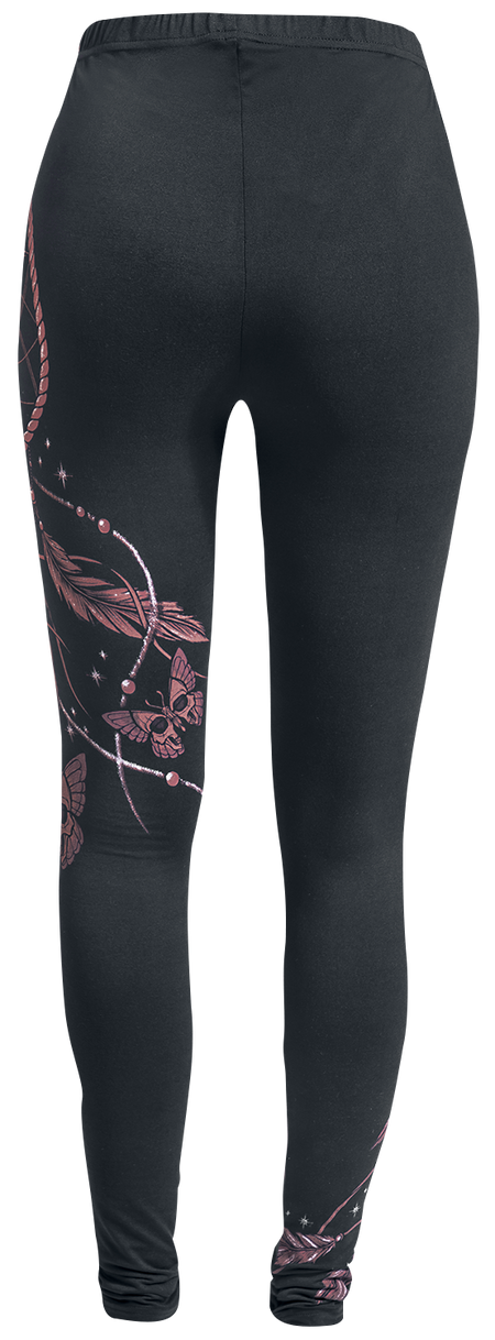 Legging  de Full Volume by EMP - Leggings imprimé attrape-rêve - XS à 5XL - pour Femme - noir - Full Volume by EMP - View 2