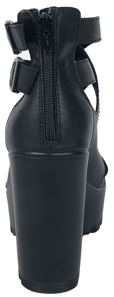 Talons hauts Gothic de Black Premium by EMP - Talons hauts à sangles - EU37 à EU41 - pour Femme - noir - Black Premium by EMP - View 2