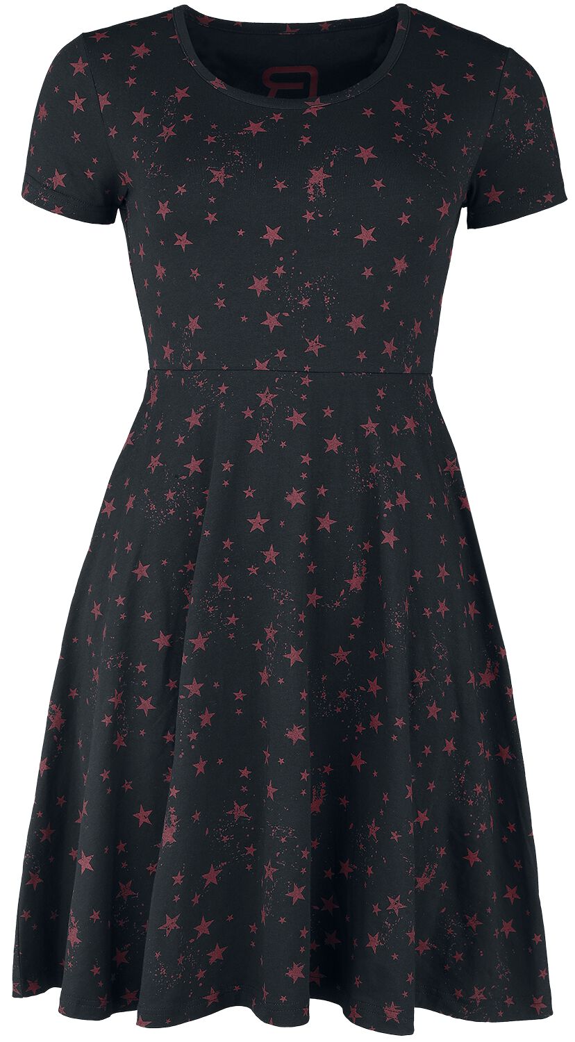 Robe courte  de RED by EMP - Pocket Dress - XS à XXL - pour Femme - noir/rouge - RED by EMP
