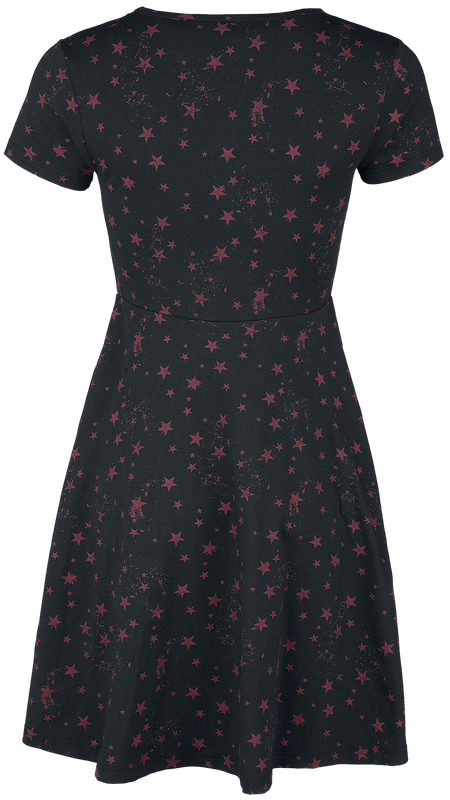 Robe courte  de RED by EMP - Pocket Dress - XS à XXL - pour Femme - noir/rouge - RED by EMP - View 2