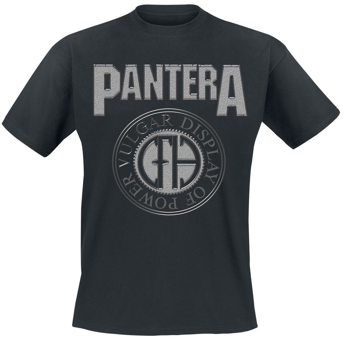 T-Shirt Manches courtes  de Pantera - S à 3XL - pour Homme - noir - Pantera