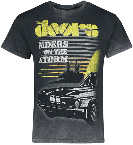 T-Shirt Manches courtes  de The Doors - Riders On The Storm - L à 4XL - pour Homme - gris - The Doors