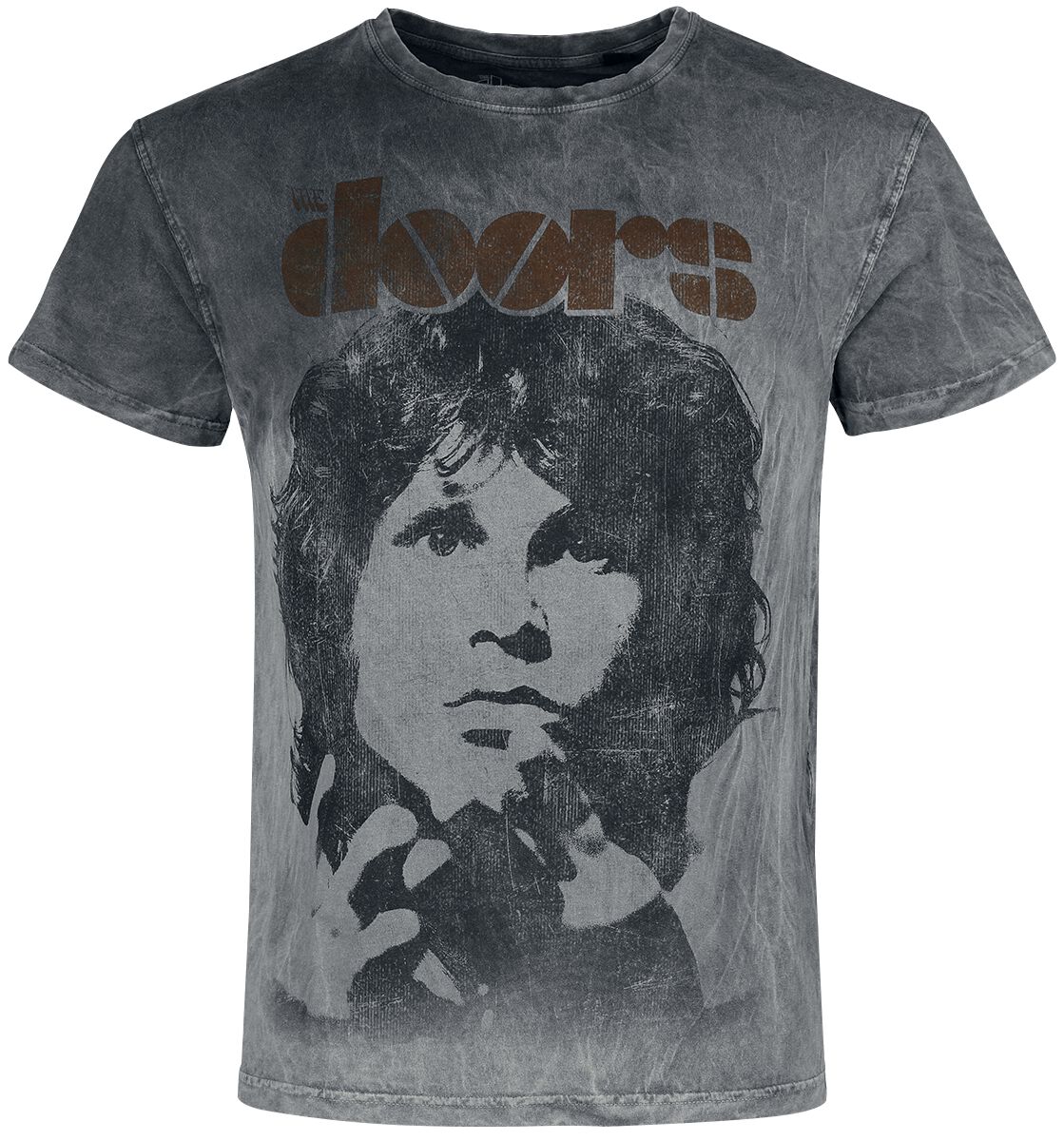 T-Shirt Manches courtes  de The Doors - Jim - XL à 4XL - pour Homme - gris - The Doors