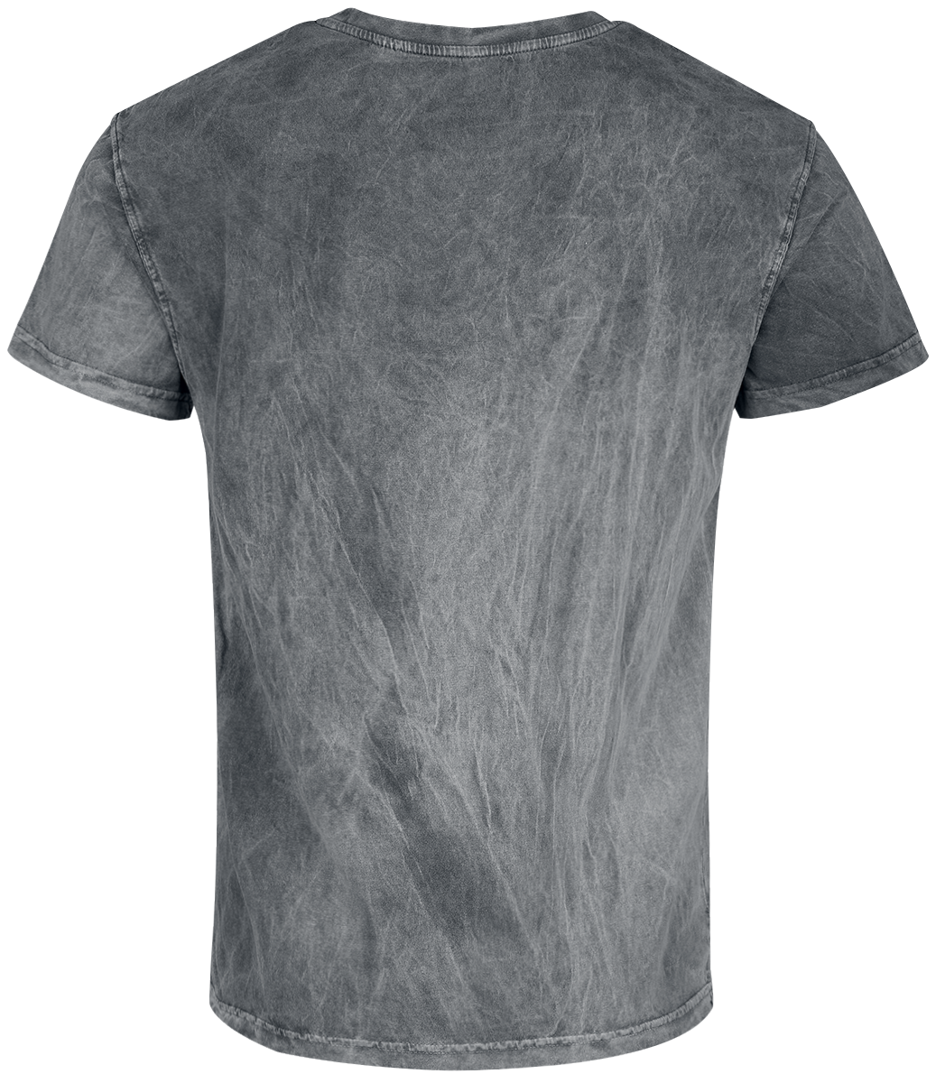 T-Shirt Manches courtes  de The Doors - Jim - XL à 4XL - pour Homme - gris - The Doors - View 2