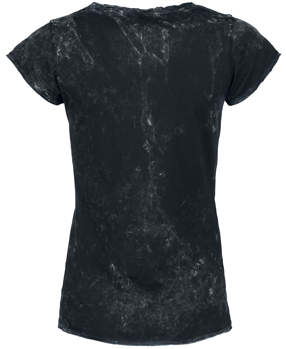 T-Shirt Manches courtes  de The Doors - Jim Performing - M à XL - pour Femme - noir - The Doors - View 2