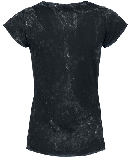 T-Shirt Manches courtes  de The Doors - Jim Performing - M à XL - pour Femme - noir - The Doors - View 2