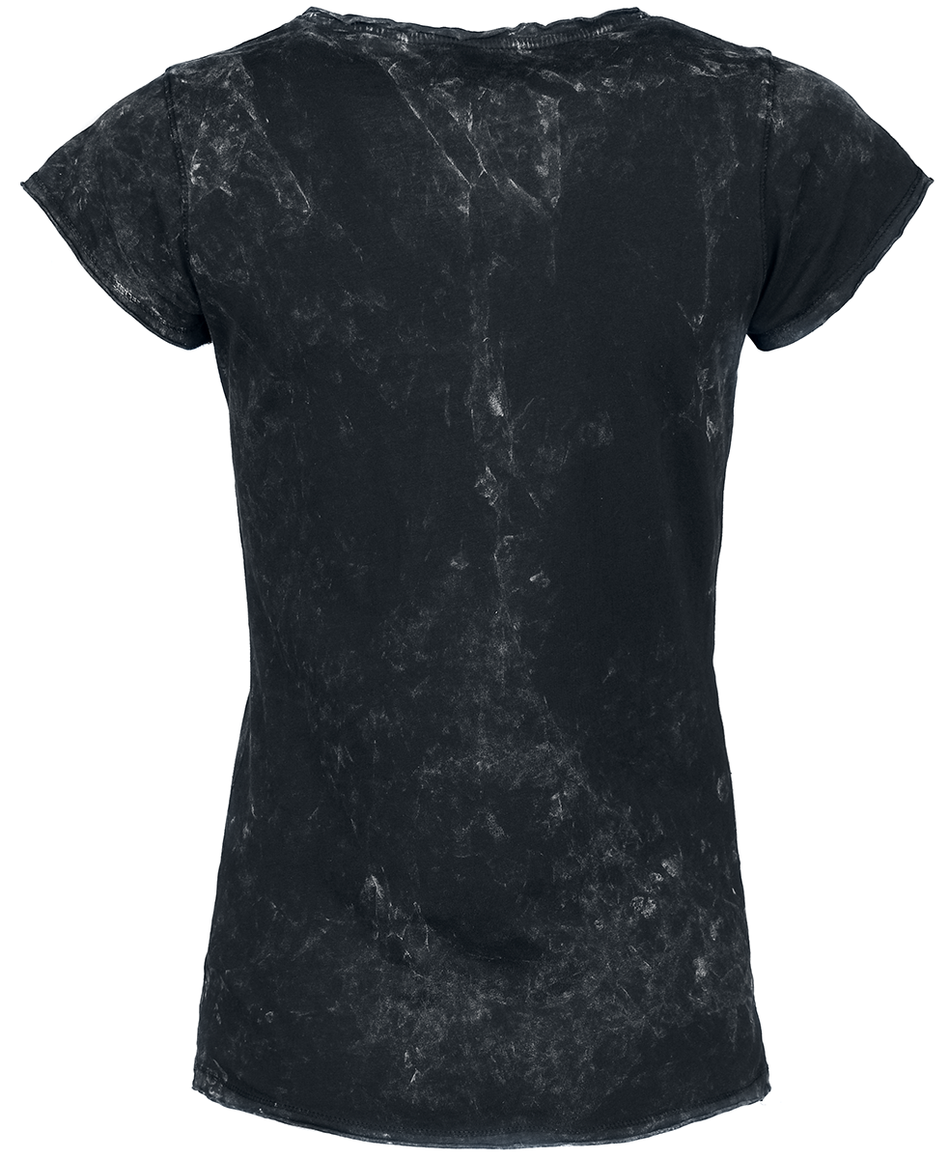 T-Shirt Manches courtes  de The Doors - Jim Performing - M à XL - pour Femme - noir - The Doors - View 2