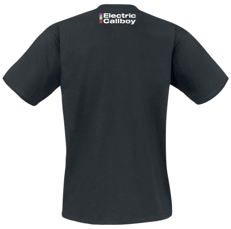 T-Shirt Manches courtes  de Electric Callboy - Tekkno Changed My Life - S à XXL - pour Homme - noir - Electric Callboy - View 2