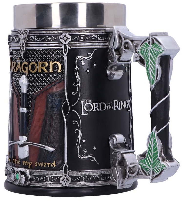 Chope à bière  de Le Seigneur Des Anneaux - Nemesis Now - Fellowship - pour Unisexe - Standard - Le Seigneur Des Anneaux - View 2