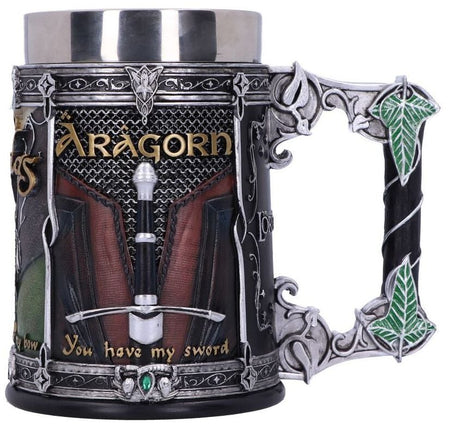 Chope à bière  de Le Seigneur Des Anneaux - Nemesis Now - Fellowship - pour Indifférent - Standard - Le Seigneur Des Anneaux
