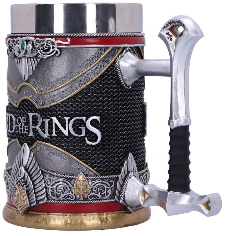 Chope à bière  de Le Seigneur Des Anneaux - Nemesis Now - Aragorn - pour Unisexe - Standard - Le Seigneur Des Anneaux - View 2