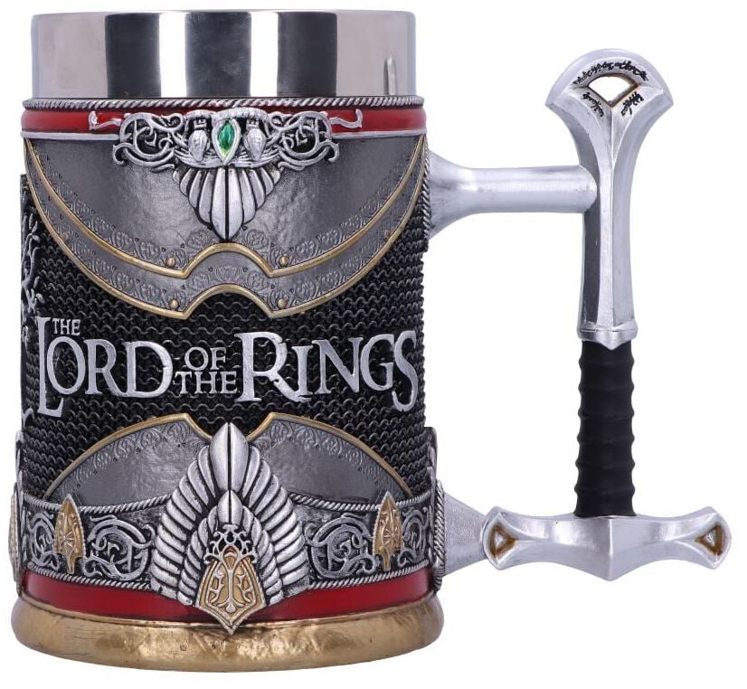Chope à bière  de Le Seigneur Des Anneaux - Nemesis Now - Aragorn - pour Unisexe - Standard - Le Seigneur Des Anneaux