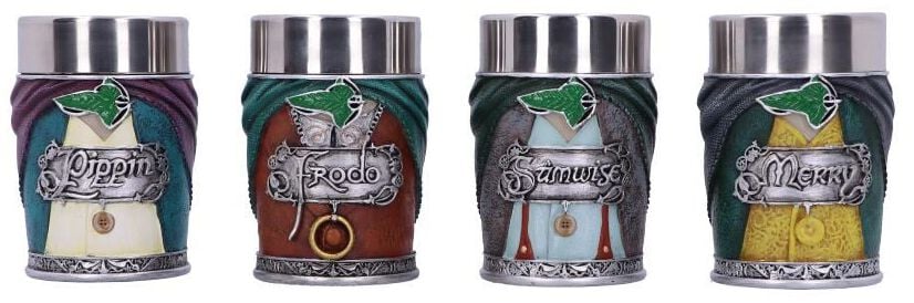 Lot de verres à shots  de Le Seigneur Des Anneaux - Nemesis Now - Hobbits - pour Indifférent - Standard - Le Seigneur Des Anneaux