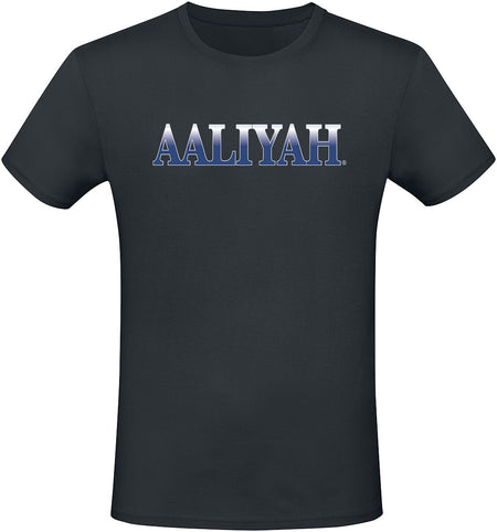 T-Shirt Manches courtes  de Aaliyah - Logo - M à XL - pour Homme - noir - Aaliyah