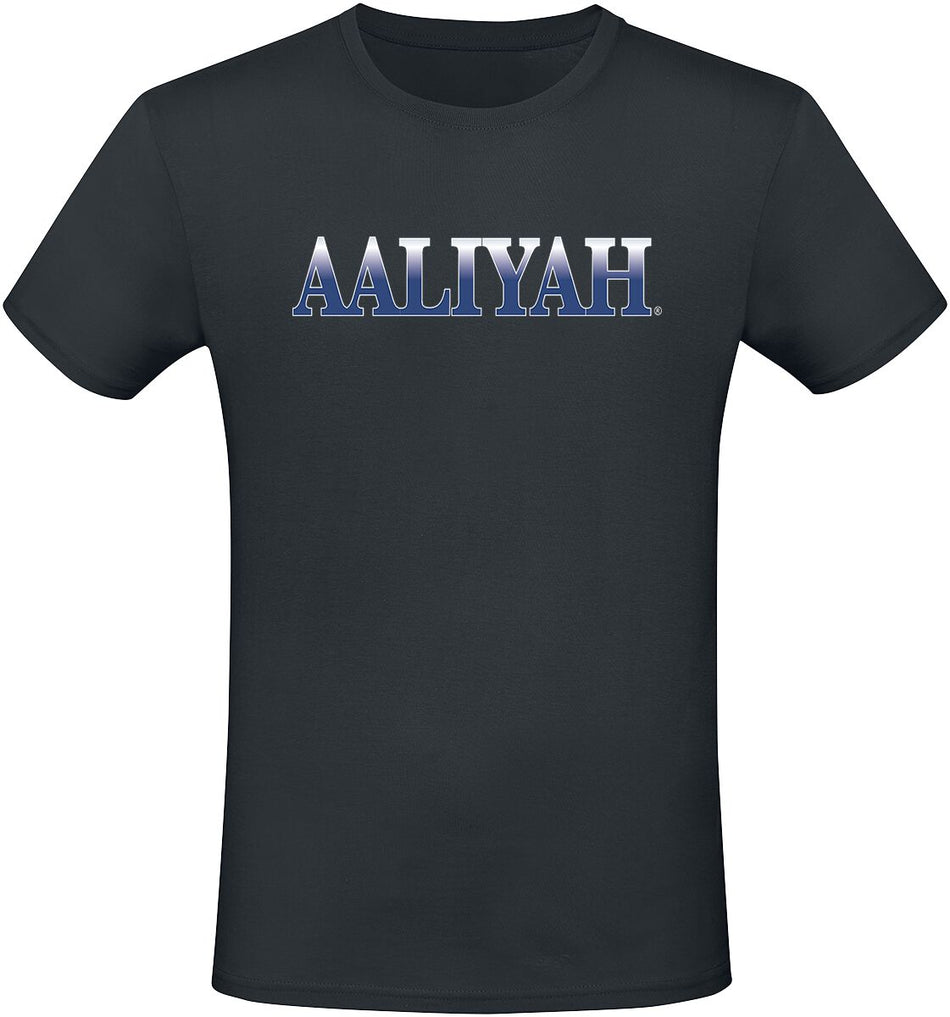T-Shirt Manches courtes  de Aaliyah - Logo - M à XL - pour Homme - noir - Aaliyah