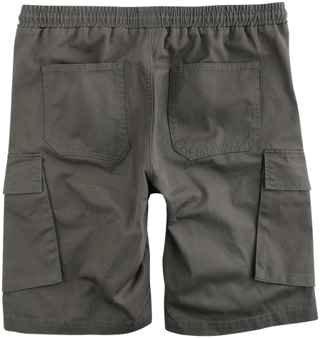 Short  de RED by EMP - Shorts With Side Pockets and Strap Details - S à L - pour Homme - kaki - RED by EMP - View 2