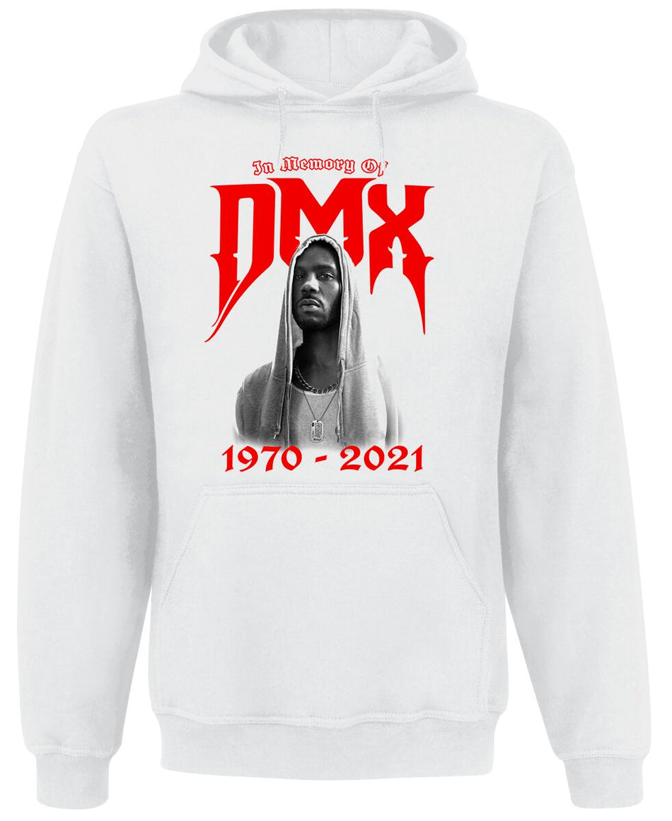 Sweat-shirt à capuche  de DMX - IMO '70-'21 - M à L - pour Homme - blanc - DMX