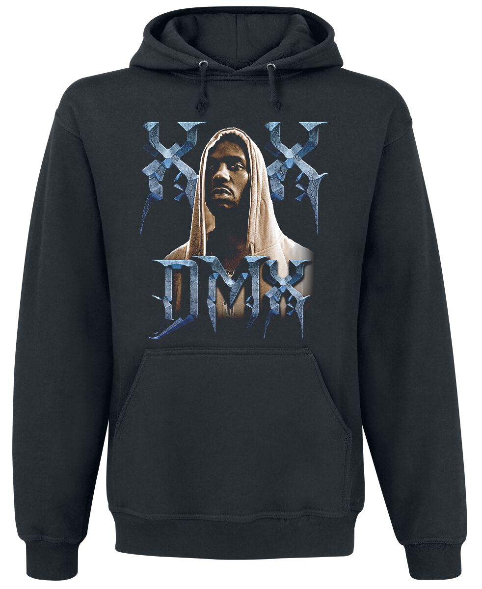 Sweat-shirt à capuche  de DMX - XX - S à XL - pour Homme - noir - DMX
