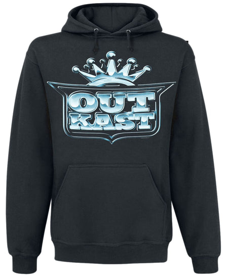Sweat-shirt à capuche  de OutKast - Crown - S à L - pour Homme - noir - OutKast