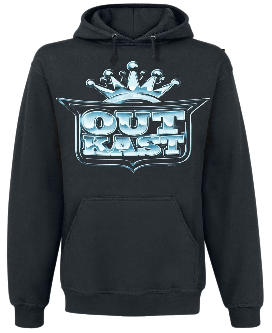 Sweat-shirt à capuche  de OutKast - Crown - S à L - pour Homme - noir - OutKast