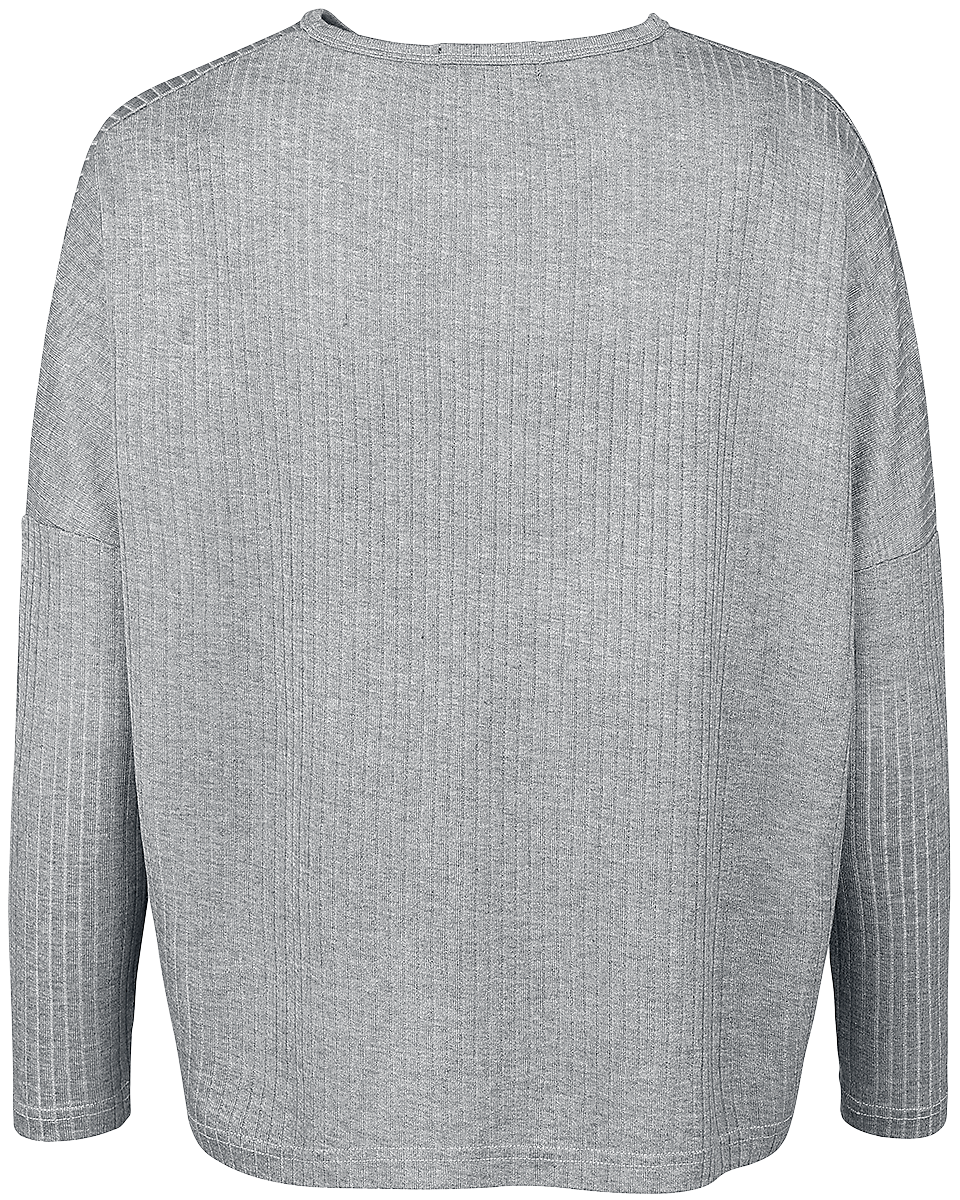 T-shirt manches longues  de RED by EMP - Haut manches longues double épaisseur - S - pour Femme - gris - RED by EMP - View 2