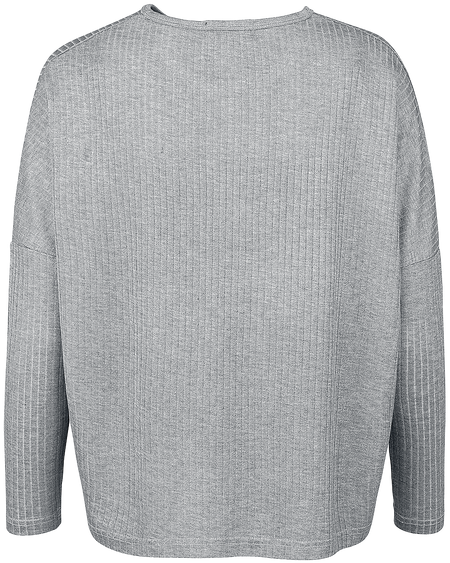 T-shirt manches longues  de RED by EMP - Haut manches longues double épaisseur - S - pour Femme - gris - RED by EMP - View 2