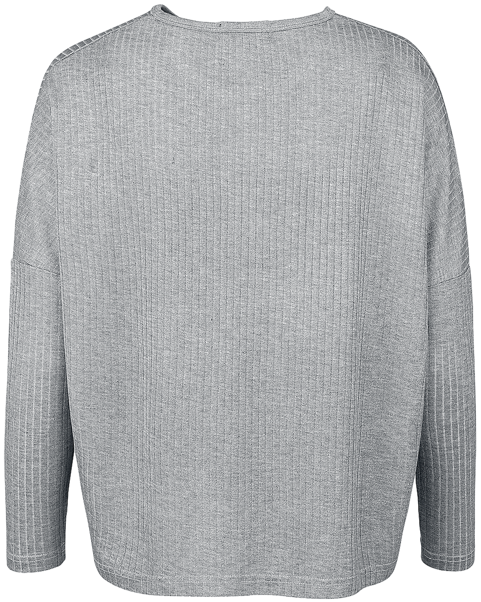 T-shirt manches longues  de RED by EMP - Haut manches longues double épaisseur - S - pour Femme - gris - RED by EMP - View 2