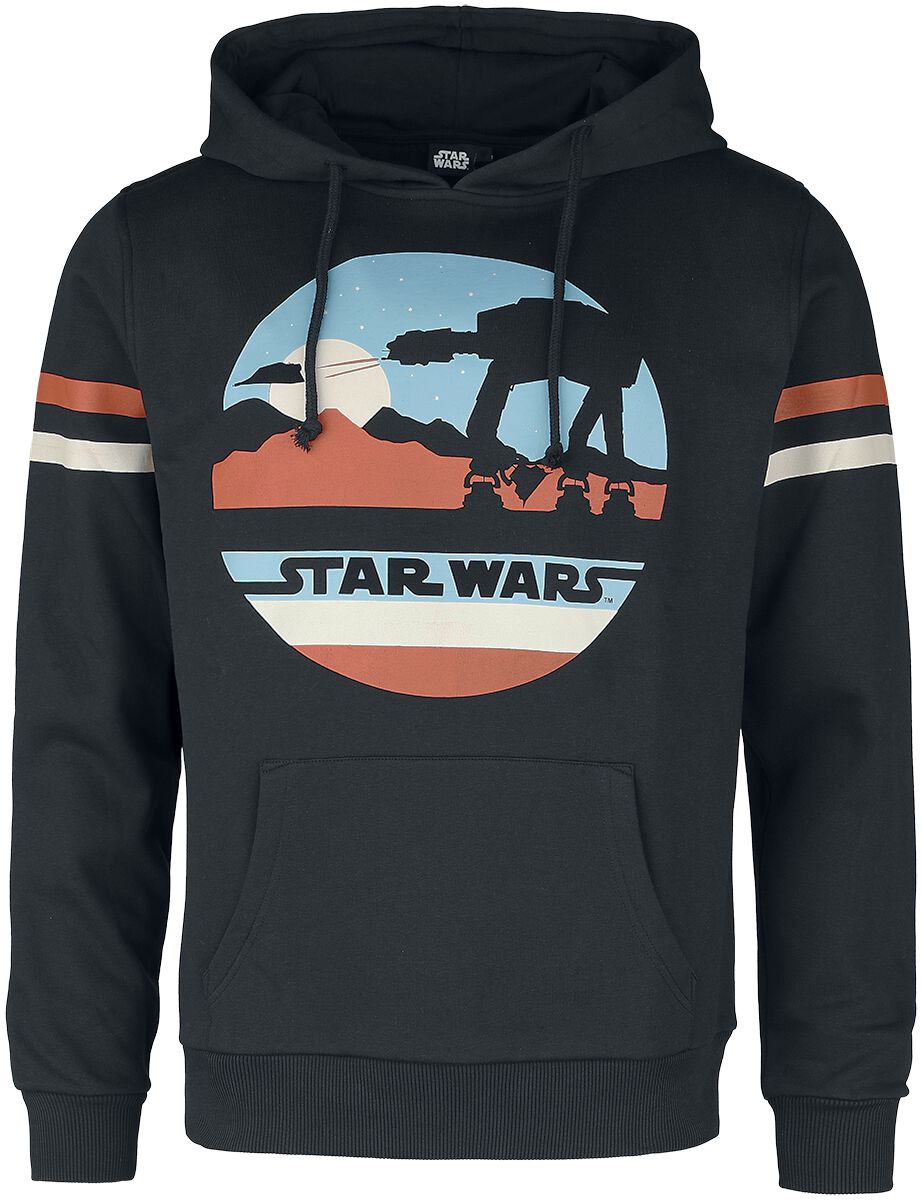 Sweat-shirt à capuche Disney de Star Wars - Planet Scarif - S à XXL - pour Homme - noir - Star Wars