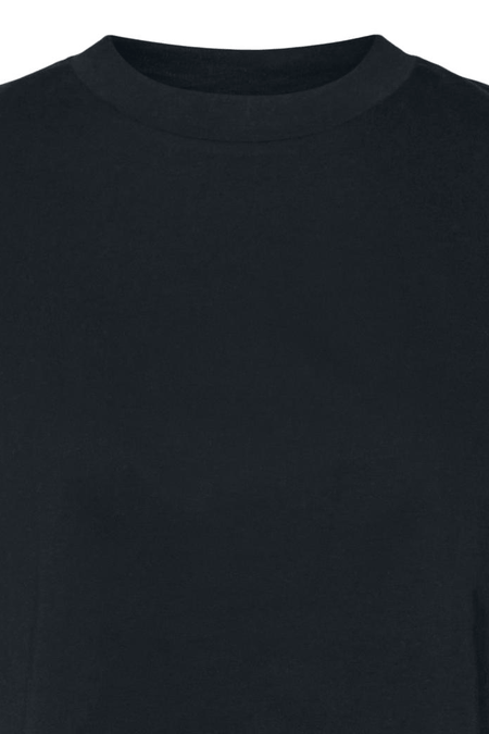 T-Shirt Manches courtes  de Noisy May - NMALENA S/S O-NECK SEMI CROP TOP NOOS - XS à XL - pour Femme - noir - Noisy May - View 2