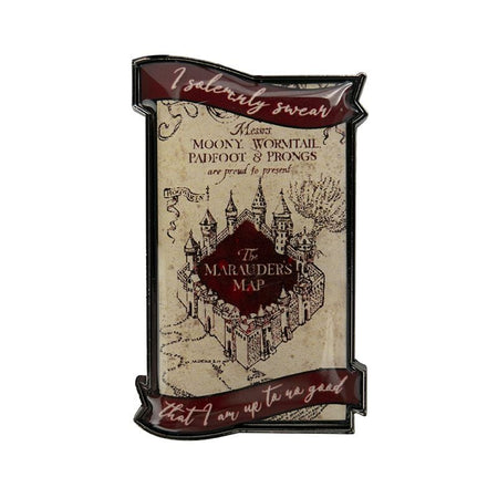 Magnet de frigo  de Harry Potter - Carte du Maraudeur - Aimant - pour Unisexe - multicolore - Harry Potter