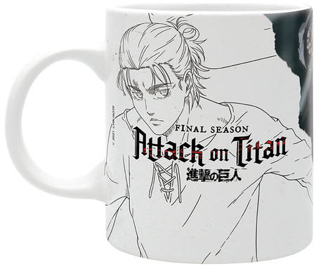Mug  de L'Attaque Des Titans - Saison 4 - Key Art - pour Unisexe - multicolore - L'Attaque Des Titans - View 2